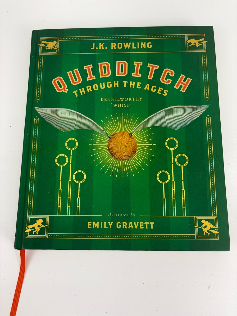 J.K. Rowling Quidditch Book Hard Cover